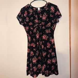 Floral polkadot dress